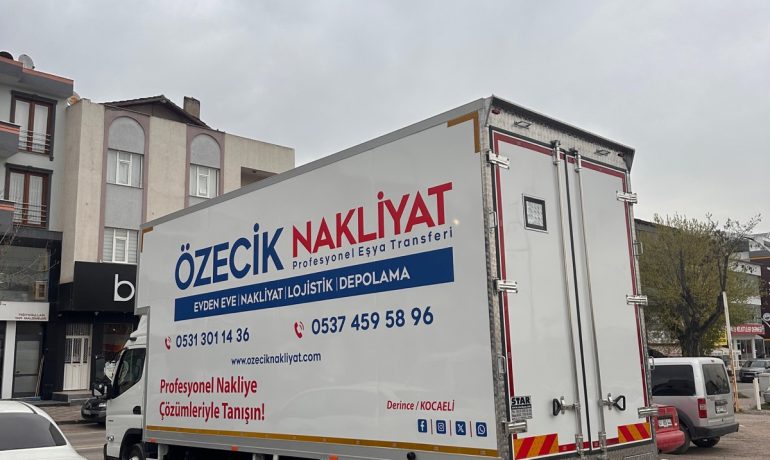 Özecik Nakliyat taşıma aracı